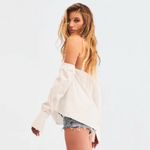 π SER.O.YA | RANDI OFF THE SHOULDER TOP | WHITE | SIZE: S Photo 1
