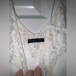 Staccato  White Lace Trim Dress NWOT Photo 1
