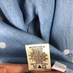 Cloth & Stone Chambray Polka Dot Top Tie Back XS Photo 4