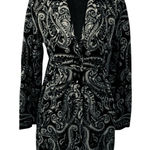 Style & Co Style Co Paisley Cardigan Light Coat Long size X-Large 100% cotton Photo 0