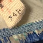 Aerie • Green Blue Patterned Bikini Top Photo 3