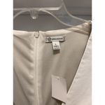 Versona White Faux Leather V Neck Sleeveless Tank Large Cowgirl Preppy Bachelorette Photo 1