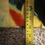 Julian Taylor Floral Watercolor Sleeveless Belted Summer Dress Size 8 Photo 5