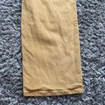 Madewell VTG Style Mustard High-Waisted Wide Leg Cropped Pants Size 25 Photo 6