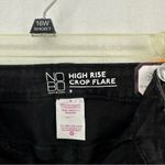 No Boundaries NWT  High Rise Crop Flare Stretch Distressed Jeans Women’s 9 Black Photo 5