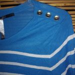 Kensie  XL Lapis White Knit Top Plus Photo 1