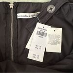 Abercrombie & Fitch  Black Vegan Leather Sheath Mini Dress Photo 5