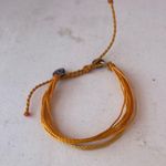 Pura Vida White and mustard yellow & Teal Bracelet set Green Photo 2