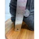 Miranda Lambert Black Suede Leather‎ Guitar Ankle Booties Women's Size 10M Photo 11