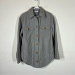 Good American Shacket Jacket Size 1/2 or US Medium Photo 2