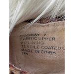 Madden Girl  “Hooray” Women's Brown Tweed Flats with Floral Accent Photo 4