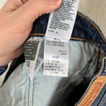 Levi's  501 Womens High Waisted Dark Wash Cut Off Denim Shorts Size 30 Photo 7