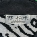 St. John  | Animal Print Cardigan Sweater Photo 7