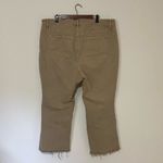 Loft Women’s Tan High Waist Flare Crop Pants Size 20 Photo 1