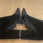 Jessica Simpson  Black Velvet Ankle Boots Size 7 Photo 5