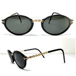 CHRISTIAN ROTH vintage sunglasses, circa 1990s, made in Italy Black Photo 1