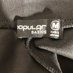 Vintage Y2K Black Stretchy Skater Mini Skirt Size Medium Photo 4