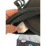 LA Hearts  and exhilaration black and tropical pattern bikini 2 piece size medium Photo 4