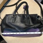 MyWalit Black and Purple Leather Bag Photo 13
