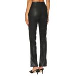 superdown  Kaitlyn Faux Leather Pant in Black X-Small New Womens Vegan Trousers Photo 3