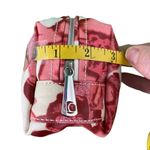 Liz Claiborne Small Pink and White Floral Makeup Bag Photo 13