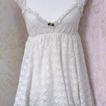 Wild Fable Ivory Lace Mini Babydoll Nightgown Dress - Size XS | Cottagecore Romantic Style Photo 0