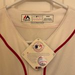 Majestic Cincinnati Reds Devin Mesoraco NWT  White Stitched MLB Jersey Photo 5