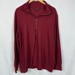 Torrid  Relaxed Fit Super Soft Plush Rib Quarter Zip Sweatshirt Size 2 Photo 7