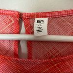 BP  Dress Pink Plaid Ian Long Sleeve Casual Neutral Photo 9