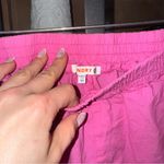 Anthropologie SUNDRY shorts high waisted barbie pink performance hiking activewear workout Photo 5