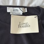 Love Bonito cutout top size 8 Black Photo 3