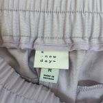 A New Day Women’s light purple cargo straight leg ankle pants, size medium Photo 2