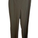 Lafayette 148  Taupe Wool Wide Leg Pants Photo 0