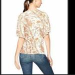 Lucky Brand  Printed Floral Wrap Top Photo 6