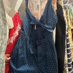 Anthropologie Denim Cut Out Romper Photo 0