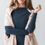 Gray Shrug cardigan with Soft Texture Photo 1