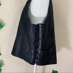 FMC Mens Carbine Traditional Leather Vest Size 48 Black Photo 5