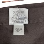 St. John  Sport Brown Floral Long Sleeve Button Up Down Shirt Size M Photo 8