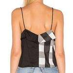 Rag and Bone Black And White Plaid Tank Top Photo 2