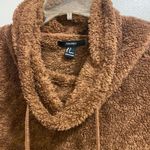 Forever 21 Womens Teddy Bear Fleece Brown Hoodie Jacket S Bust 38” Thick Neck Photo 2
