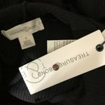 Treasure & Bond  Womens Sweater Pullover Hoodie Drawstring Basic Black Size S Photo 2