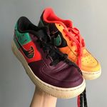 Nike CLASSIC COLORFUL LEATHER WHAT THE 90s  AF1 AIR FORCE 1 SNEAKERS Photo 0