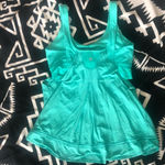 Lululemon  Green Teal Run Times Tank Top Photo 6
