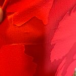 Waverly Grey Halter Keyhole Red Jacquard Flapper Cocktail Dress Photo 11