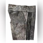 Adidas Aeroready Size L Black Speckled High Rise Workout Leggings Women's Photo 4