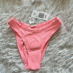 l*space New L* Women’s Ribbed Foley Bikini Bottom bitsy cut Crystal Pink size XS Photo 3