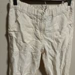 J.Crew Linen Cotton Pant in Sunwashed Sand- Size 4 Photo 2