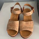  Women’s  Kork-Ease Keirn Cork Leather Platform Wedge Sandal Size 8 Photo 2