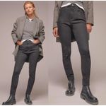 ZARA  Denim Ankle Skinny Jeans Size 6 Stretch Dark Gray Basic Z1975 NWOT Photo 1