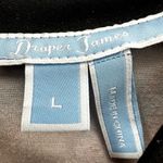 Draper James Homestead Houndstooth Fit & Flare Dress 3/4 Sleeve Multicolor Large Photo 3